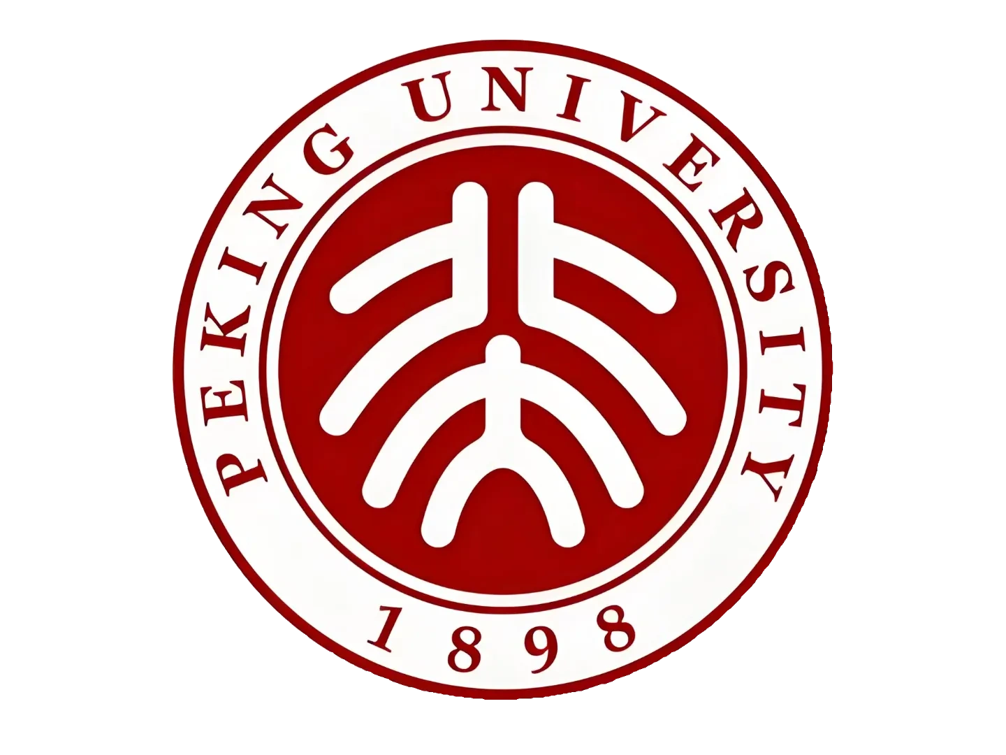 北京大学校徽钥匙扣