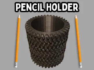 Tire Pencil Holder!
