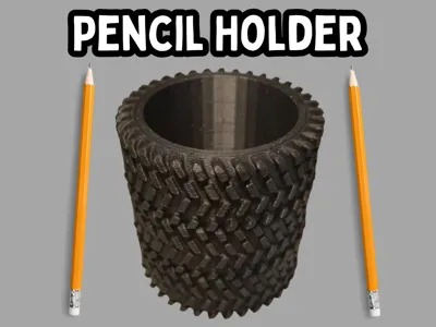 Tire Pencil Holder!