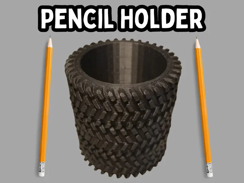 Tire Pencil Holder!