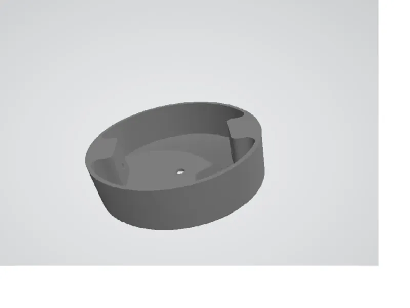 base para lampara de techo