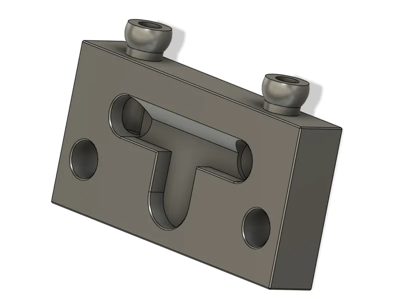 BT10 Coolant Block  Line Lock