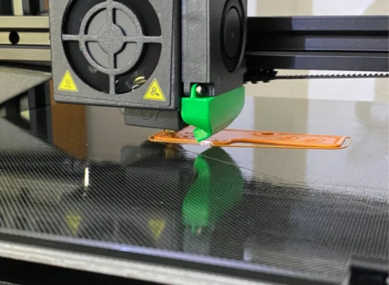 Mega Zero Creality MK8 hot end (Ender-3) duct