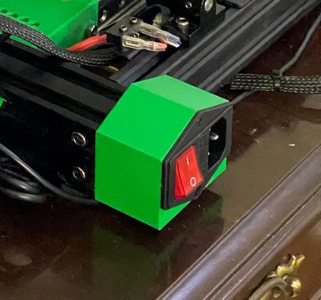 Mega Zero IEC320 rear mount enclosure