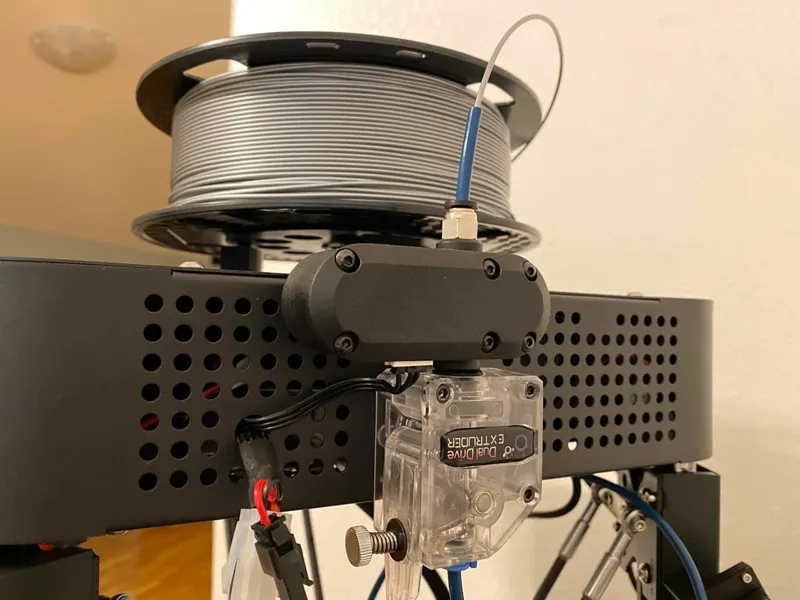 Smart filament sensor to v6 extruder clamp coupler