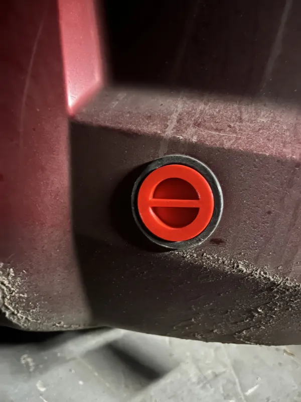 LPG car filler cap, M10 thread. Two versions
