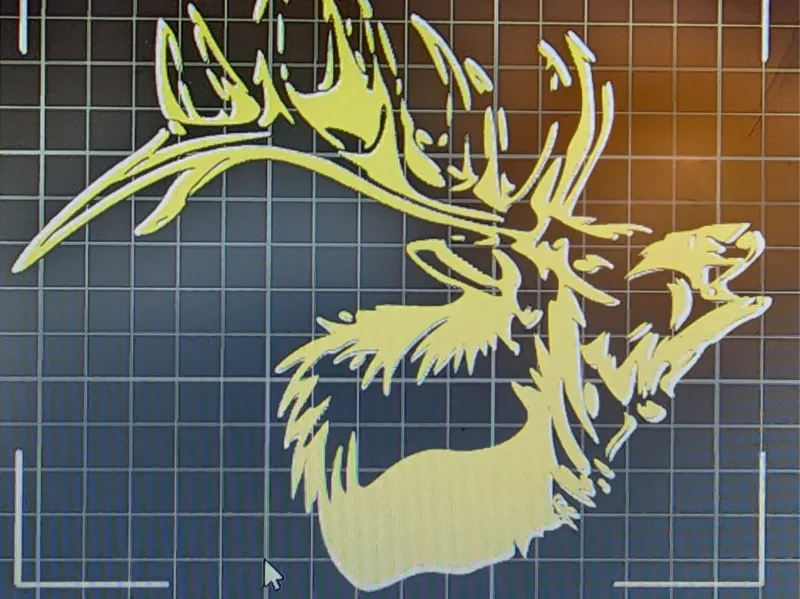 Elk head