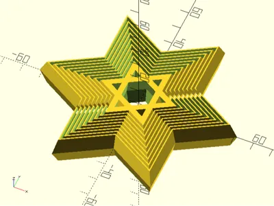 Magen David Fidget Toy