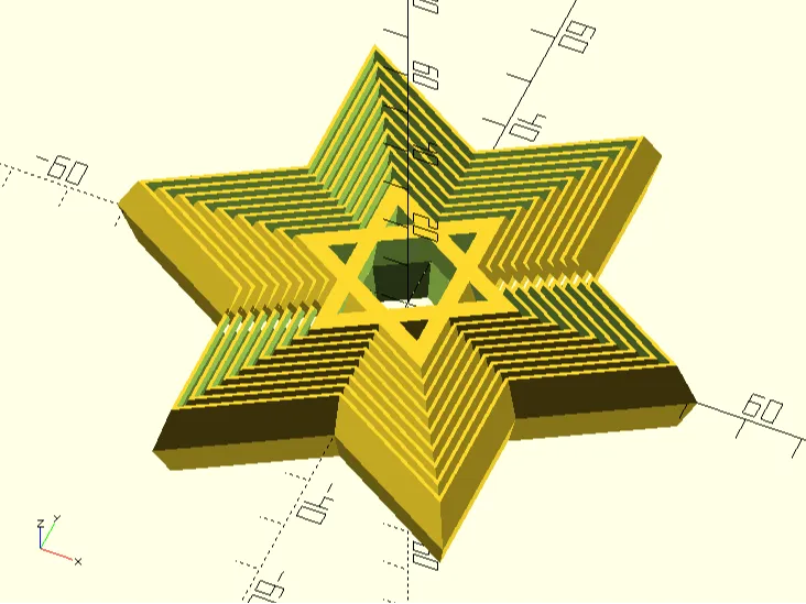 Magen David Fidget Toy