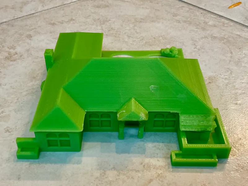 N scale Florida Style Vacation House (V1)