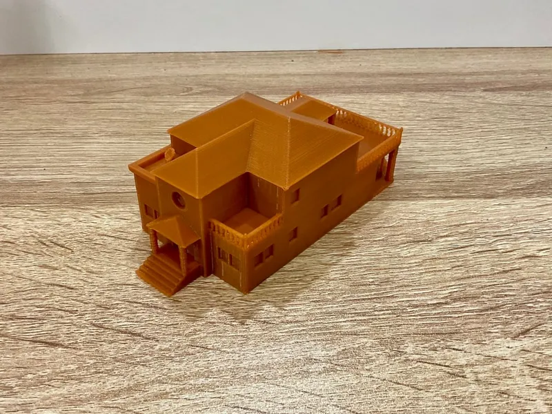 N-Scale Beach House