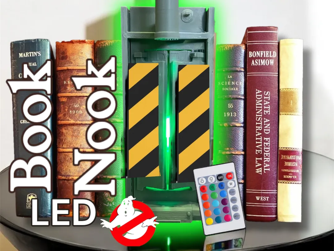 LED Book Nook Ghostbusters Trap
