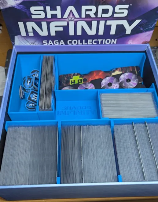Shards of Infinity Saga Collection Sleeved insert