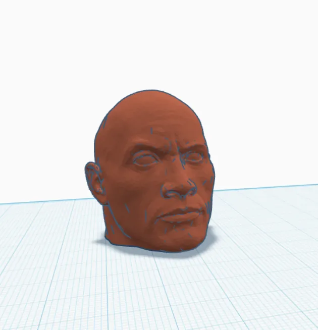 The Rock Dwayne Johnson Pencil Topper