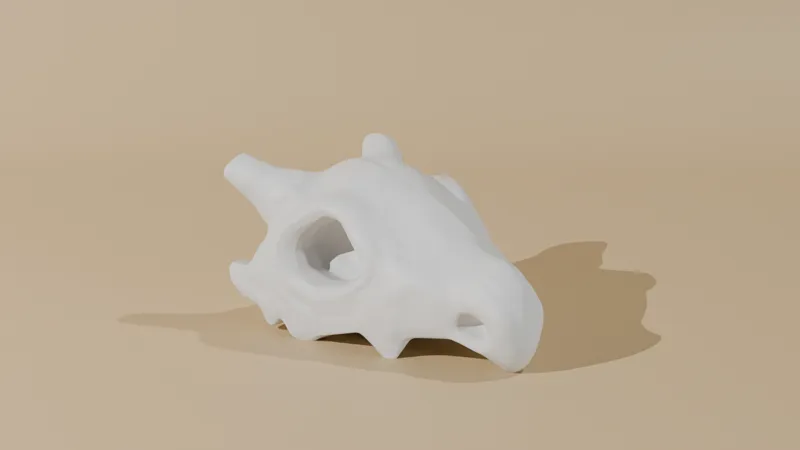 Cubone Skull - Pokemon Home Decoration
