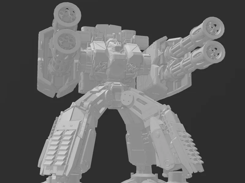 HDF Kitbashed Mechs