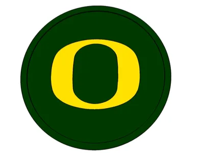 Oregon Ducks Coaster