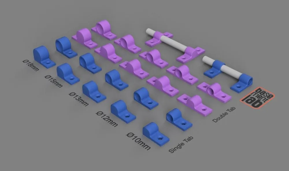 Offset Flange Structural Pipe & Fittings by BasementLABMakerWorld ...