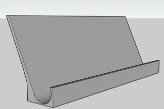large ipad/tablet/display viewing holder