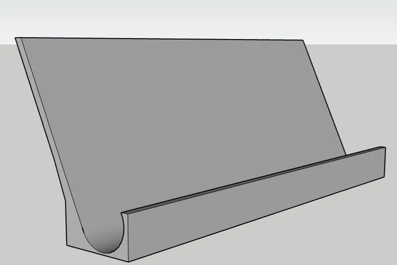 large ipad/tablet/display viewing holder