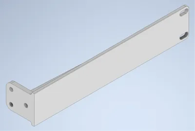 19" rack angle bracket based on "Mauker" design