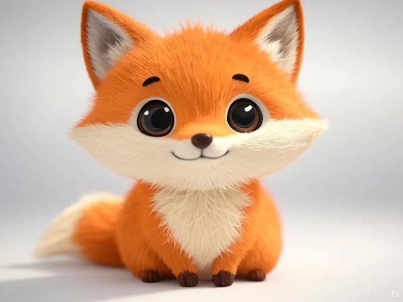 Cute fox