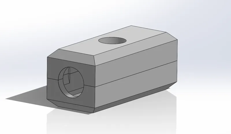 Barrel adapter to positive and negative