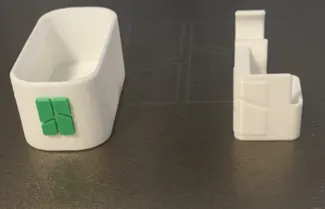 Purge bin and Deflector (A1, A1 mini, AMS)