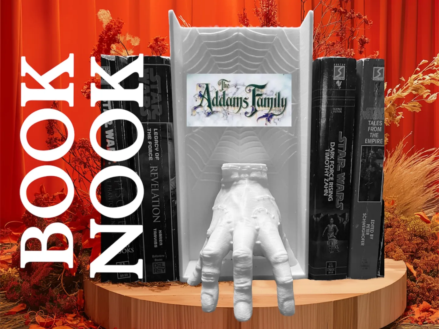 Addams Family Book Nook