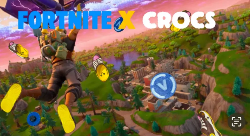 Croc Jibbitz  Vbucks