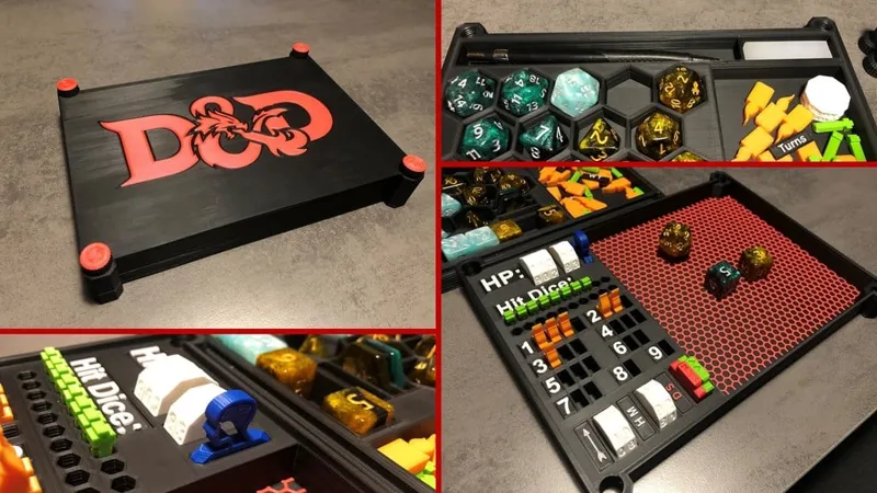 D&D Box/Roll Tray/Counter