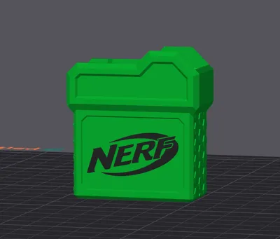 Nerf logo flat
