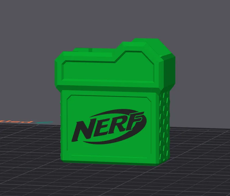 Nerf logo flat