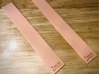 2mm Depth Guides For Polymer Clay
