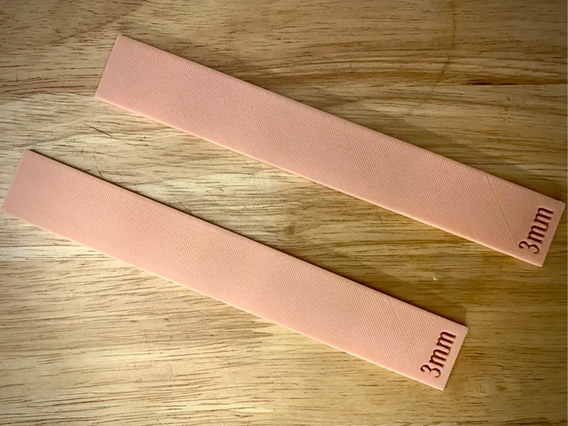 3mm Depth Guides For Polymer Clay