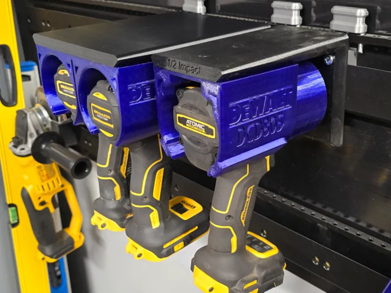Drill holder bracket