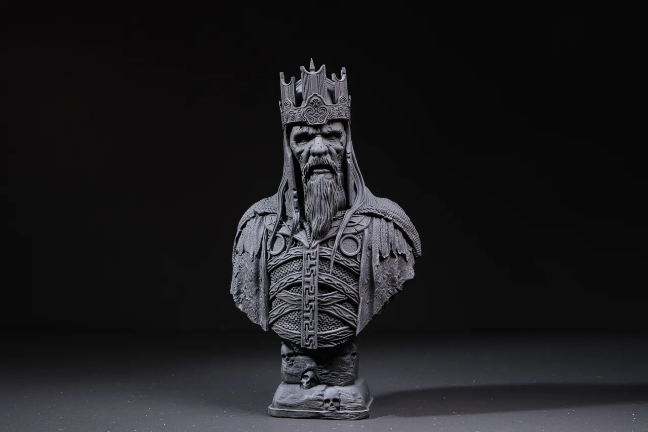 King of the Dead bust – LOTR view 3