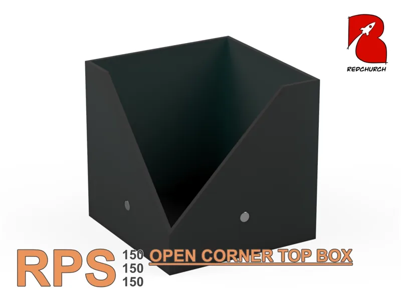Paint Station 150-150-150 Open Corner Top Box