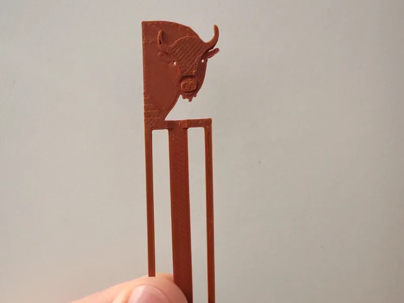 Żubr(Polish bizon) bookmark(Or basically any bizon