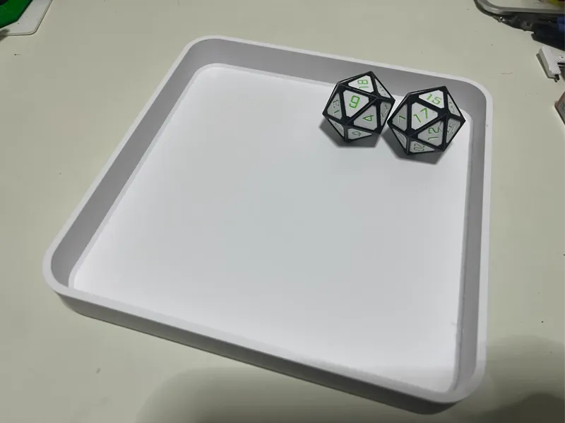 简单可堆叠托盘，或A1mini打印板翘边测试