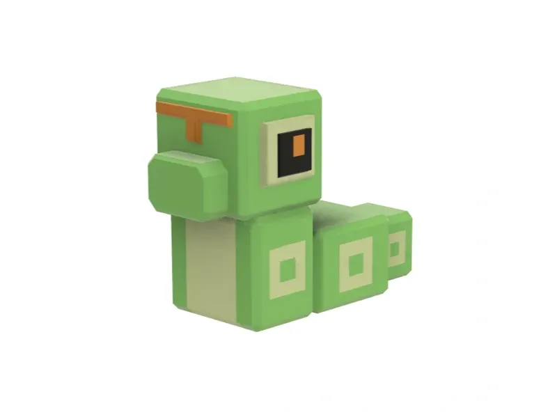我的世界版绿毛虫宝可梦-Minecraft-Caterpie-Pokemon