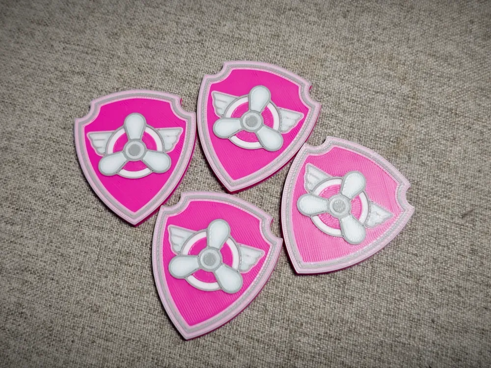 Paw Patrol Skye Badge By AtamiSquare MakerWorld paw-patrol-skye-badge-by-atamisquare-makerworld
