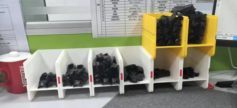 办公桌面散件收纳盒-可无限堆叠