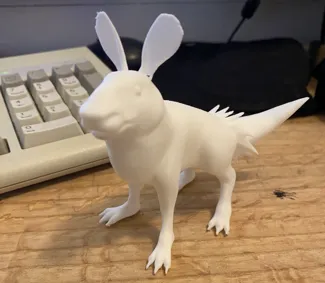 Funny Rabbit Creature