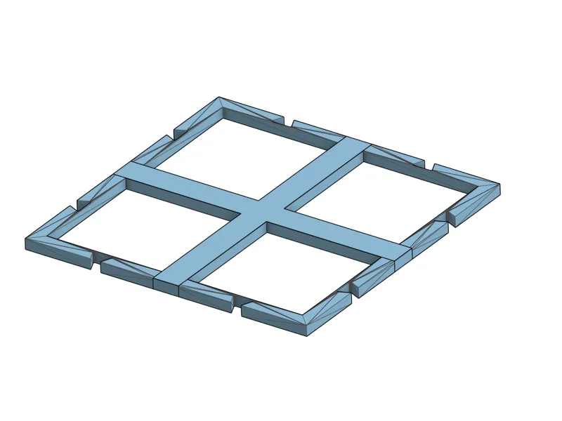 2x2 gridfinity plate