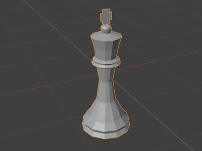 Low Poly Chess PushPins