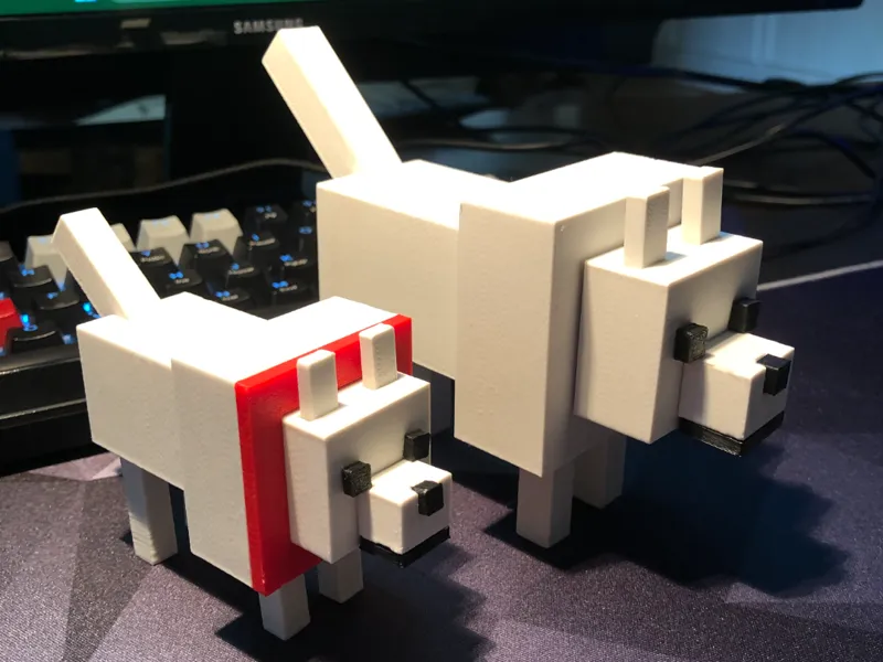 Minecraft dog