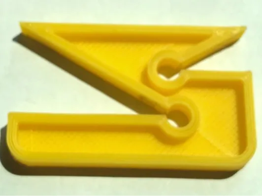 Gabarit d'angle 30° pour lames de tondeuse