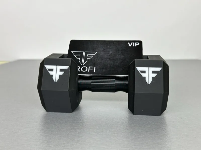 Dumbell Card Holder
