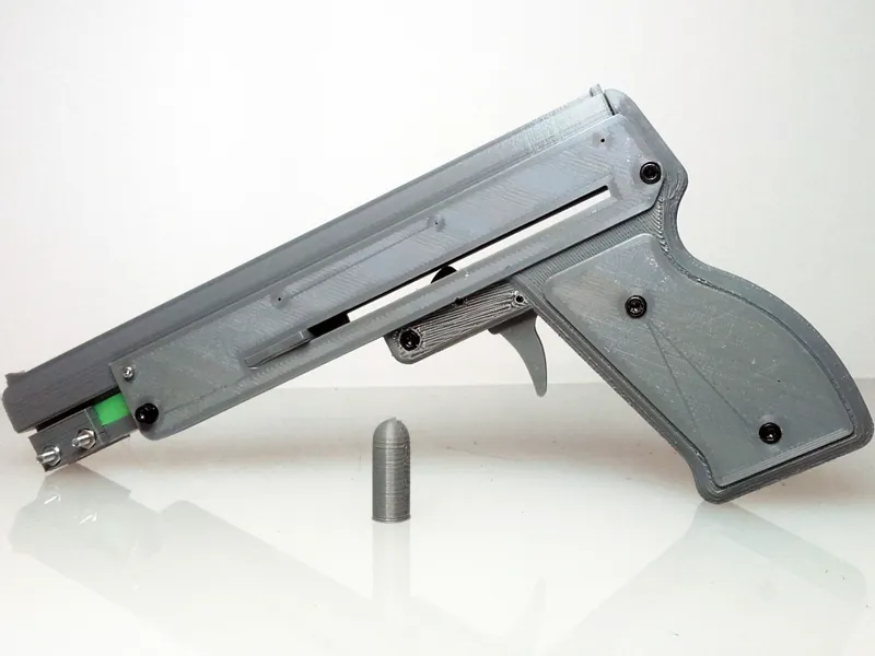 Elastic-gun